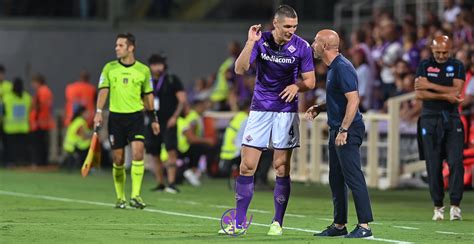 Milenkovic Rispetto Vlahovic Ma Io Amo La Fiorentina Rinnovo