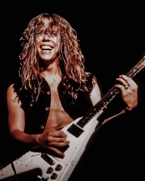 James Hetfield 1984 James Hetfield Metallica Art Metallica