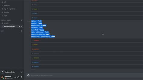 Como Escrever Colorido No Discord Voltamos Os V Deos Youtube