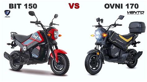 BIT150 vs OVNI170 Cuál COMPRAR VENTO vs ITALIKA YouTube