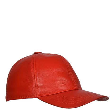 Mens Leather Baseball Hats and Caps | One Size | House of Leather