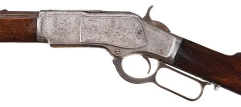 Engraved Winchester Model 1873 Lever Action Rifle