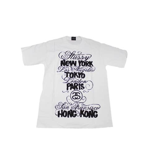 Stussy White Tee World Tour 2006 Eric Elms Limited Edition