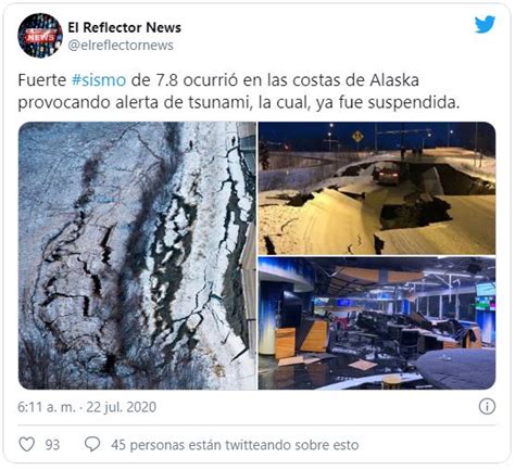 Terror En Alaska Terremoto De 78 Y Alerta De Tsunami Encorto News