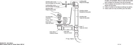 Waste And Overflow Kit Push On Off Plumbshop