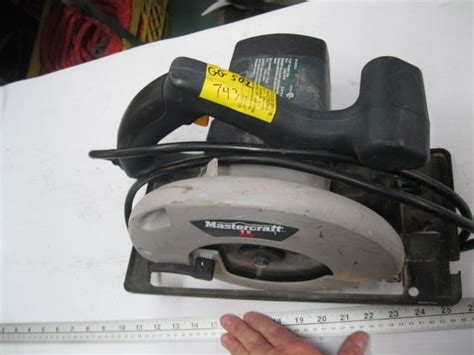 MASTERCRAFT CIRCULAR SAW - Dodds Auction