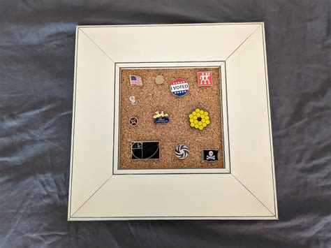 Fancy Ass Pin Display Corkboard Frame Etsy