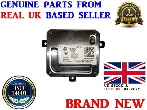 LED DRL DAYTIME Running Lights Control Unit Module Ballast 4G0907697D