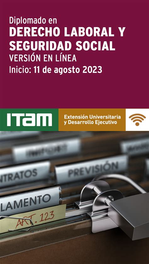 Diplomado En DERECHO LABORAL Y SEGURIDAD SOCIAL VERSION EN LINEA