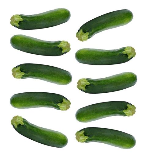 Lot De 10 Courgettes Calibre Moyen Espagne Bam Courses Vos