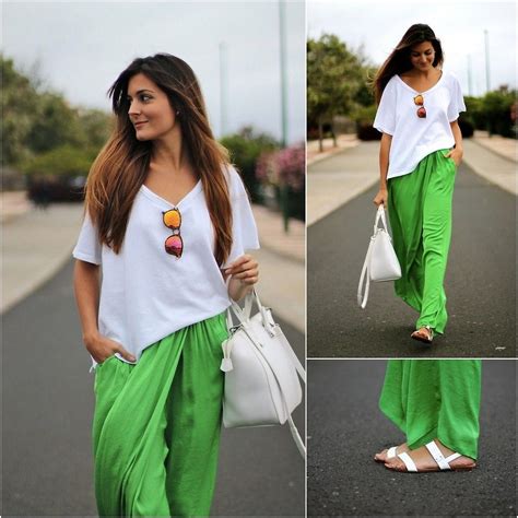 Oh So Boho Fashion Girl Fashion Green Pants