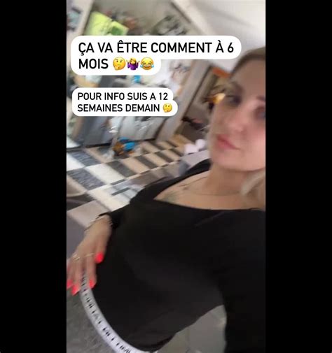 Vidéo Amandine Pellissard dévoile son impresionnant baby bump sur