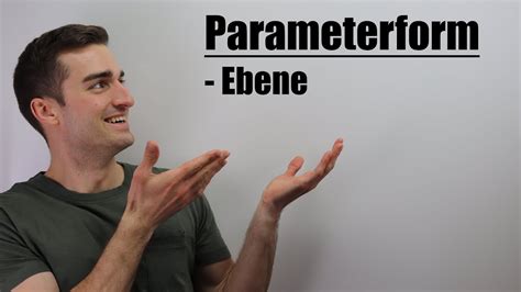 Ebene In Parameterform Aufstellen Fit Im Mathe Abi YouTube