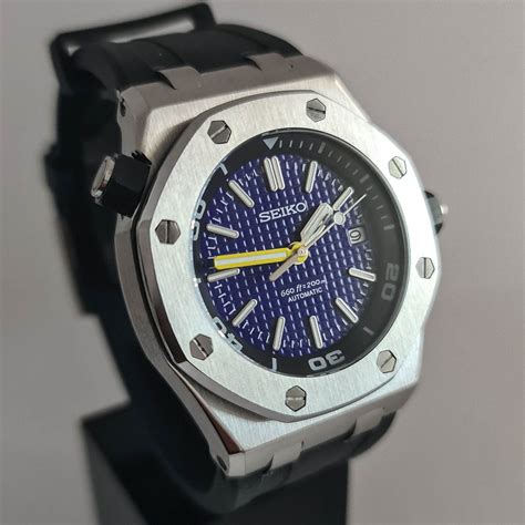 Seiko Ap Royal Oak Offshore Blue Usd Express Delivery Included