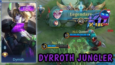 Game Play Barbar Menggunakan Dyroth Jungler Mobile Legends Youtube