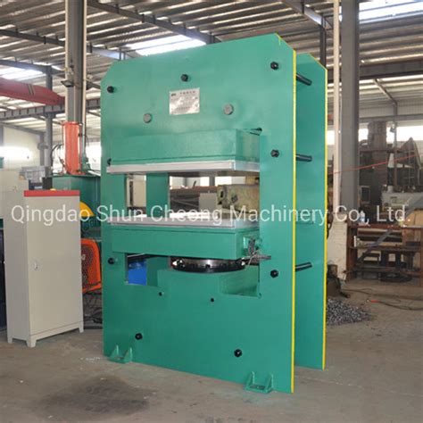 Customized Frame Column Platen Rubber Hydraulic Vulcanizing Press