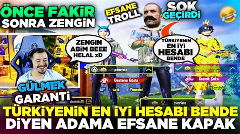 TÜRKİYENİN EN İYİ HESABI BENDE DİYEN ADAMA EFSANE KAPAK YAPTIM PUBG