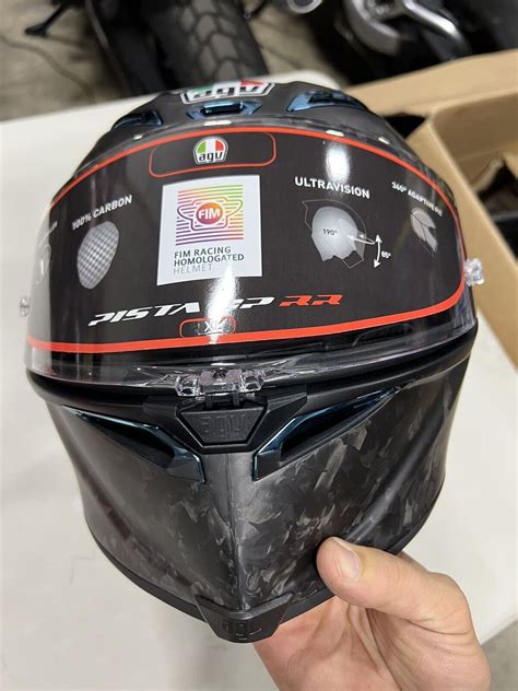 Buy AGV Pista GP RR Futuro Carbon Limited Edition Helmet Size ML Online