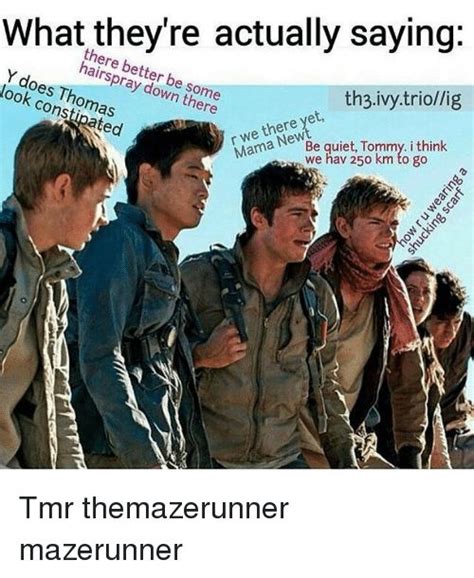 Image Result For Mama Newt Meme Newt Maze Runner Maze Runner Funny