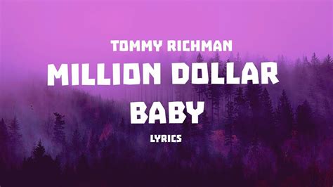 Tommy Richman Million Dollar Baby Lyrics Youtube