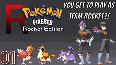 You Get To Play As Team Rocket Pokemon Fire Red Rocket Edition Let S