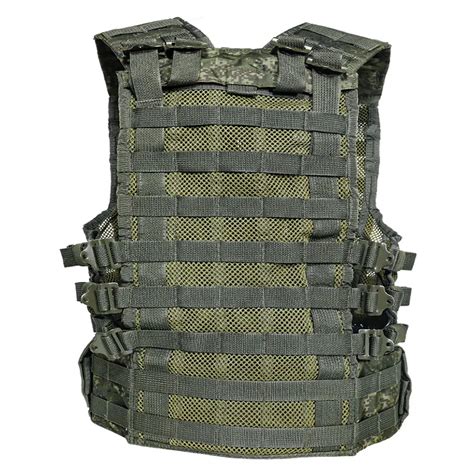 Russia Sh Molle Basic Tactical Vest Chest Hanging Atfg Ruins Emr