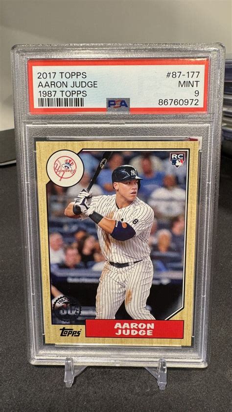 Topps Design Aaron Judge Rc For Sale Online Ebay