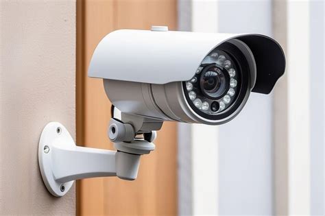 Premium Photo | Security camera or cctv camera for house security