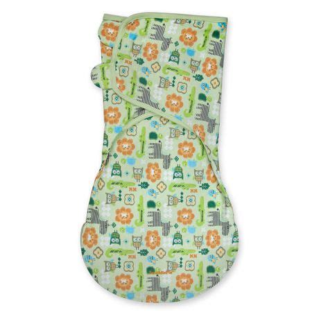 Summer Infant SwaddleMe WrapSack Cotton Large - Safari Safari | Walmart ...