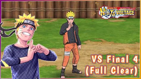 Naruto Final Showdown ReKit VS Final 4 Room Full Clear Naruto X