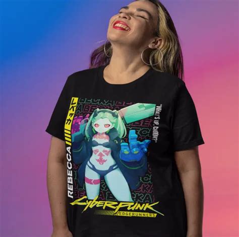 T Shirt Cyberpunk Edgerunners Neuf Anime Cyberpunk Edgerunners