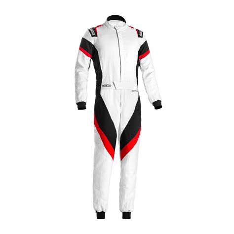 Traje De Carreras Sparco Victory My Blanco Negro Homologaci N Fia