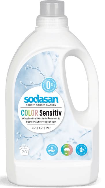 Detergent BIO Lichid Pentru Rufe Sensitive Hipoalergen 1 5L Sodasan