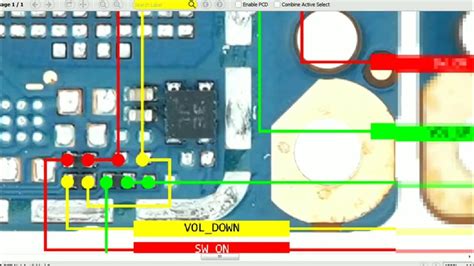 Schematic Jalur On Offvolume Samsung A11 Youtube