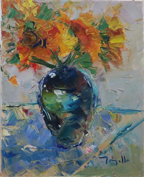 Sunflower Bouquet Painting By Jose Trujillo Fine Art America