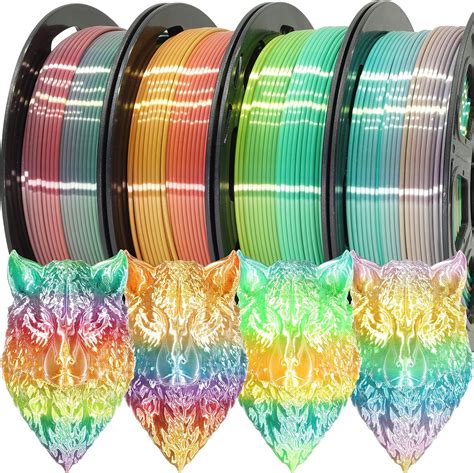 Mkoem Types Rainbow Multi Colored Fast Color Change Pla D Printer