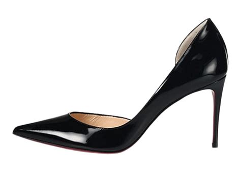 Christian Louboutin Iriza 85mm Pump Black Patent Leather