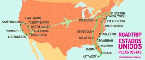 Como Fazer Uma Viagem De Carro Pelos Estados Unidos Pequenos Monstros