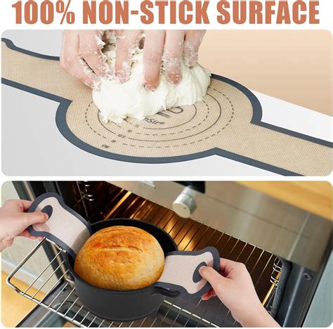 Sourdough Silicone Bread Sling Pc Non Stick Easy Clean Dutch Oven