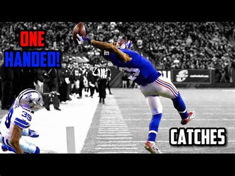 Best One Handed Catches In Nfl History Youtube