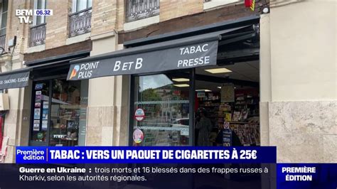 Un Paquet De Cigarettes Euros En Un Rapport Du S Nat Propose