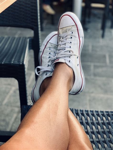 Converse No Socks Legs Free Photo On Pixabay Pixabay