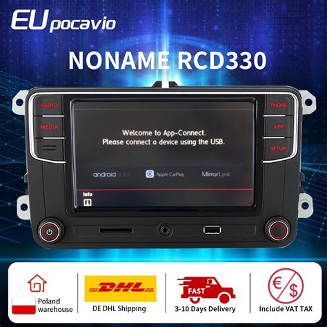 Noname RCD330 Carplay Car Radio RCD340G Android Auto MIB Headunit For