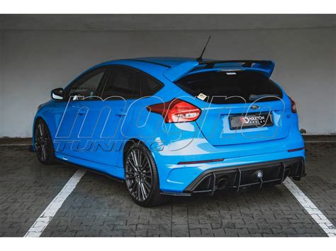 Ford Focus 3 Rs Monor Rear Bumper Extensions