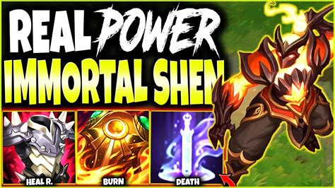 The Real Power Of Immortal Shen Season 12 Build ~ Immortal Series 04 🔥