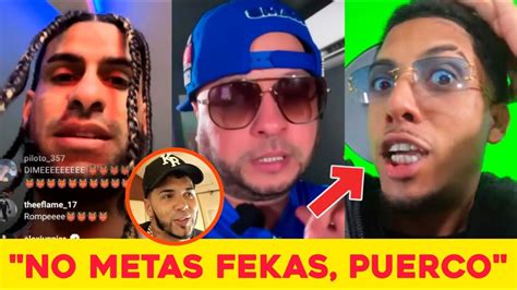 Tempo Le Advierte A Anuel Con Tirar Nft Cdobleta Manda Fuego Yovng