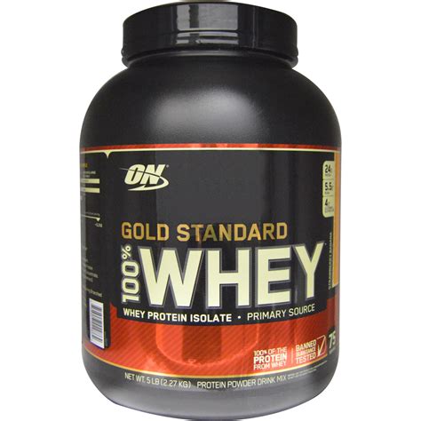 Optimum Nutrition Gold Standard Whey Strawberry Banana Lbs