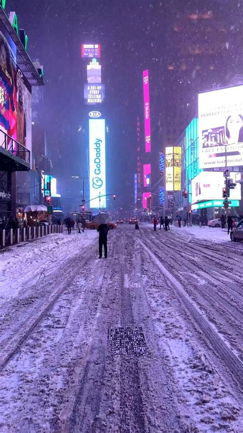 New York City Snow Storm. | New york travel guide, New york city vacation, New york snow