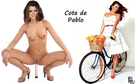 Naked without underwear cote de pablo порно