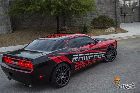 Dodge Challenger Srt8 Rampage — Incognito Wraps